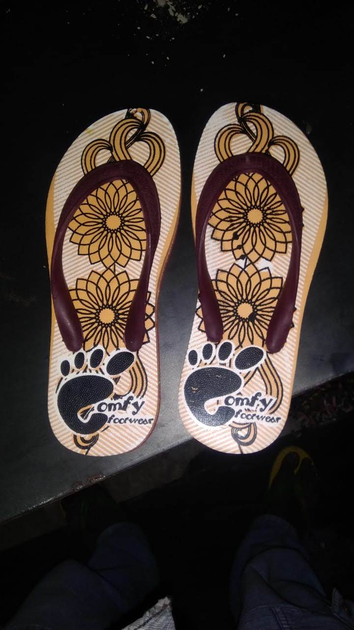 Mixed Waste Recycled Slippers